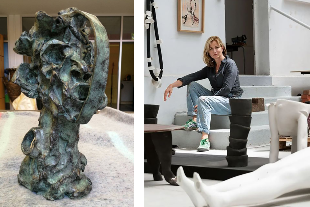 Agnès Pezeu. French sculptor and artist