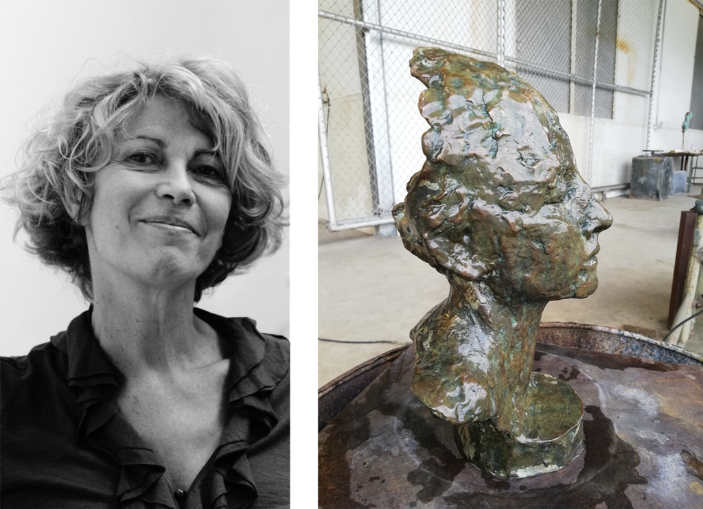 Christel Robertson. French sculptor