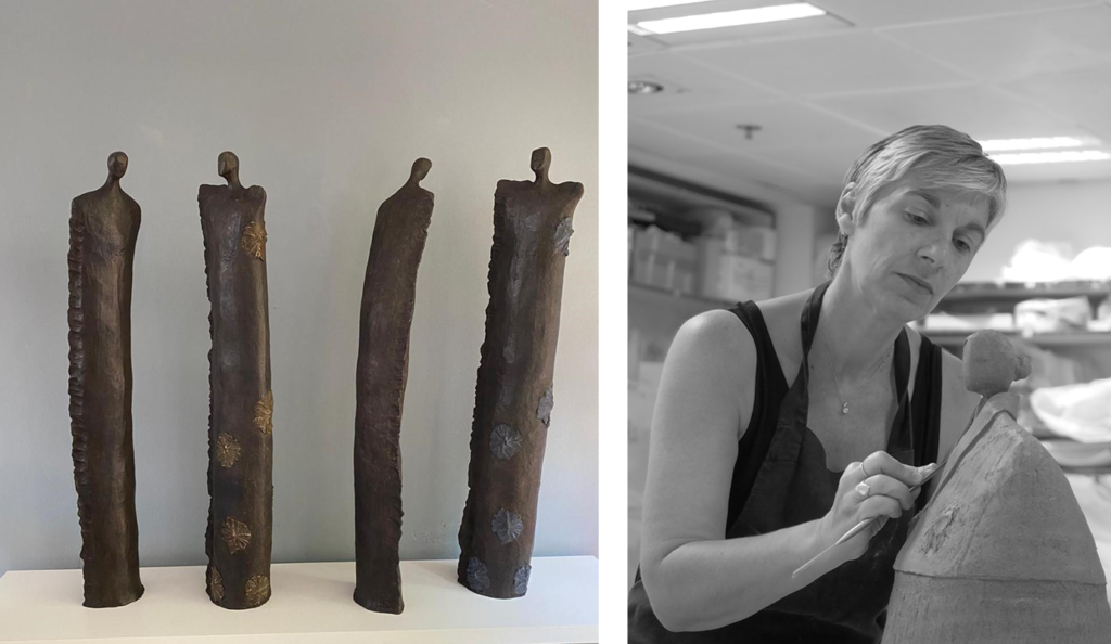 Christine Blom. French sculptor